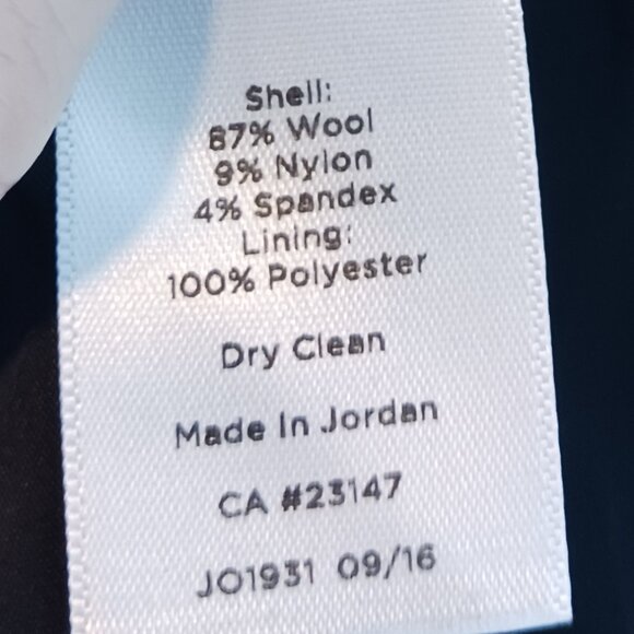 #289 3/$18 - Talbots Navy Skirt Size 10 - Picture 5 of 5